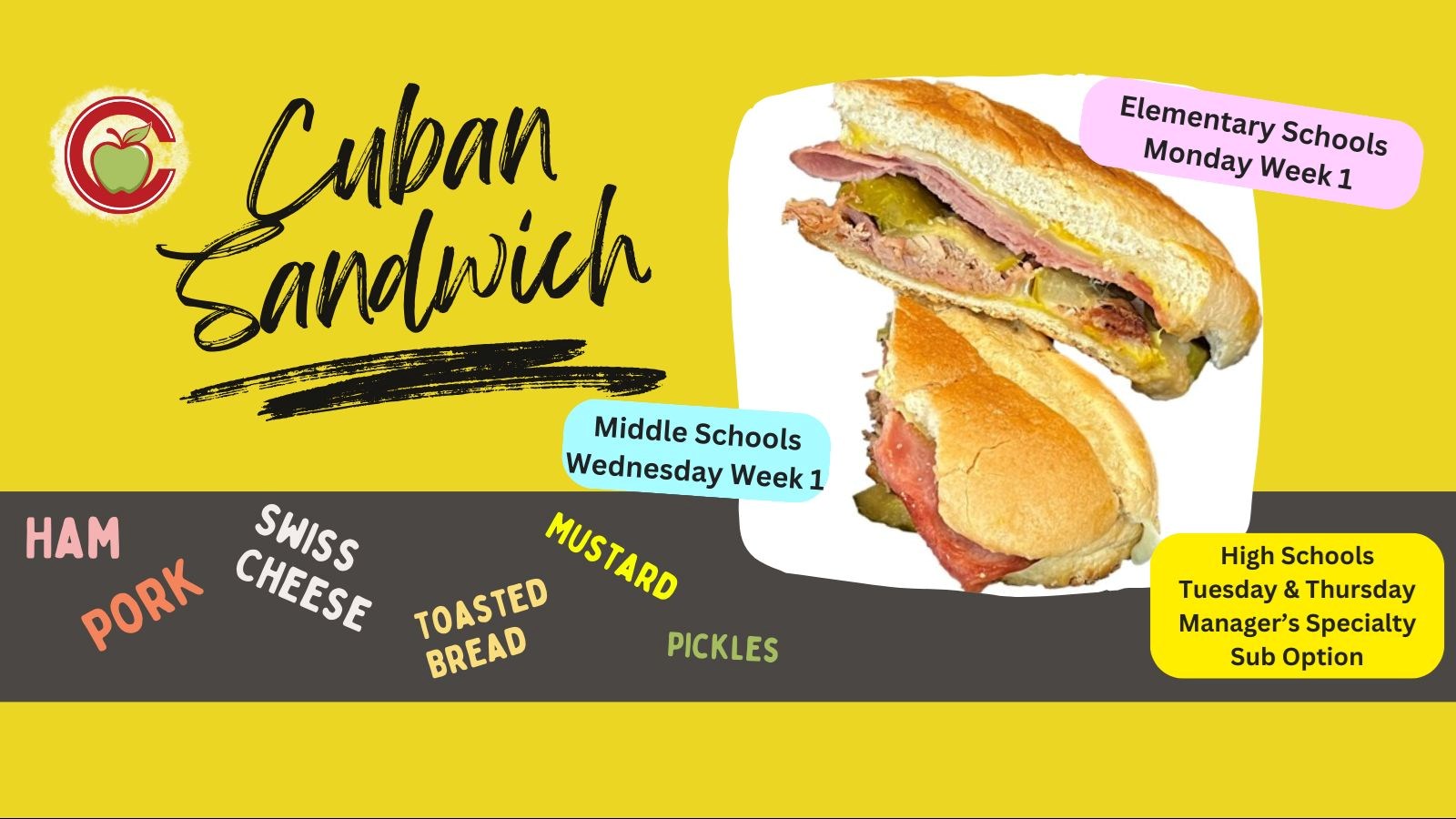3 - Cuban Sandwich